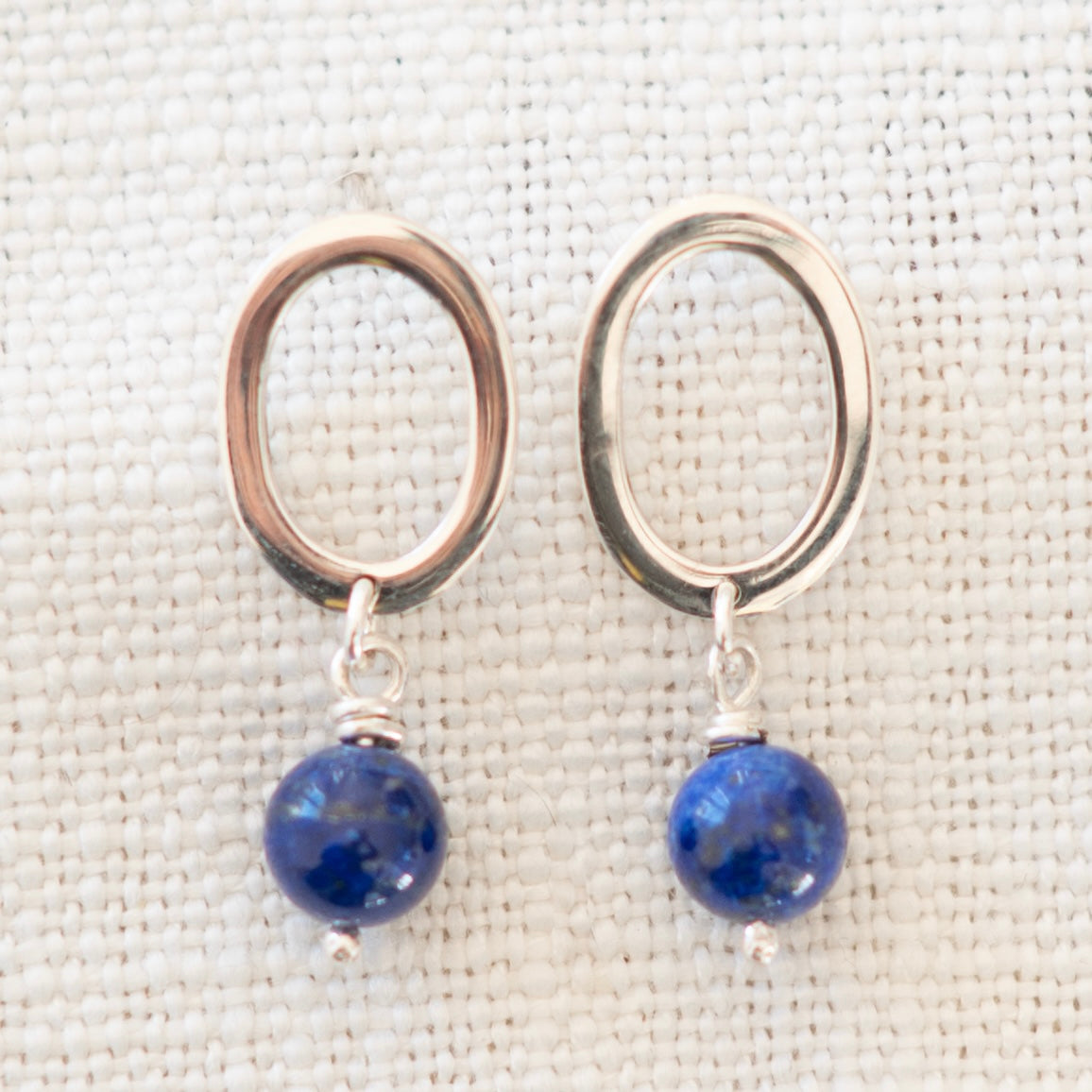 Cobalt Dangle Earrings