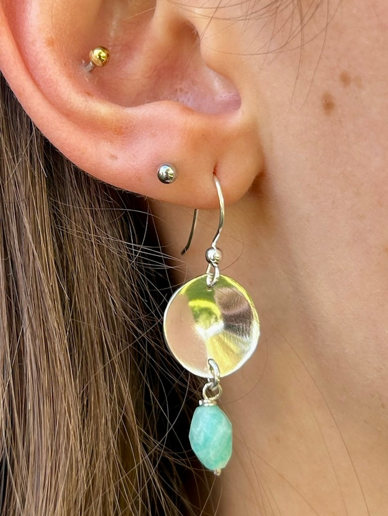 Stillwater Disc Earrings