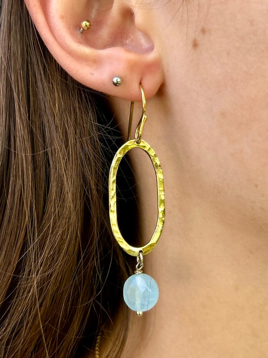 Caspian Oval Earrings