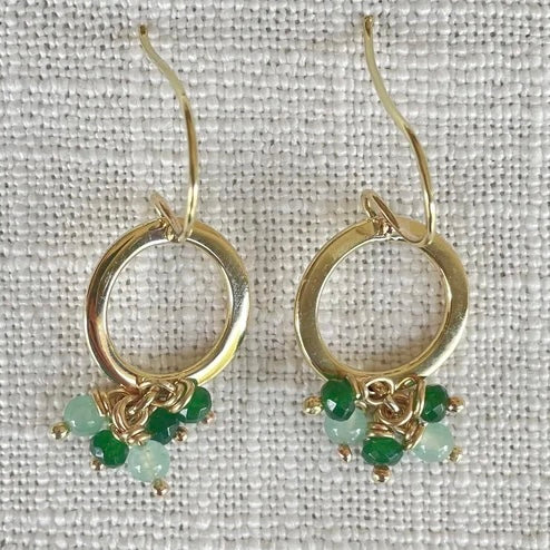 Moss And Mint Verge Earrings