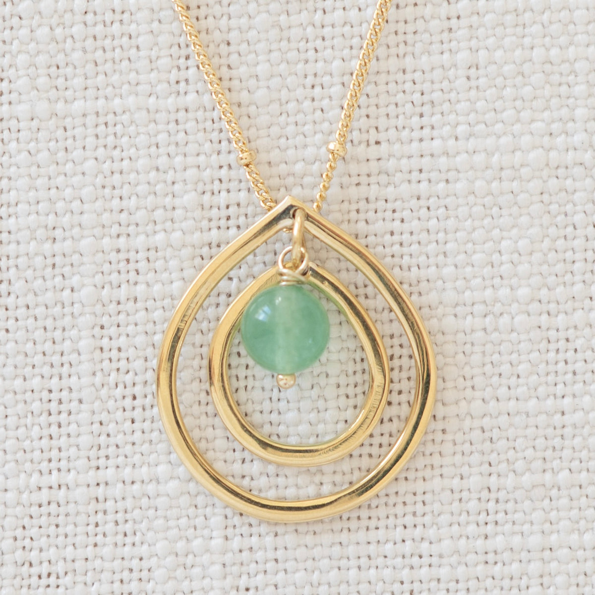 Nested Teardrop Pendant