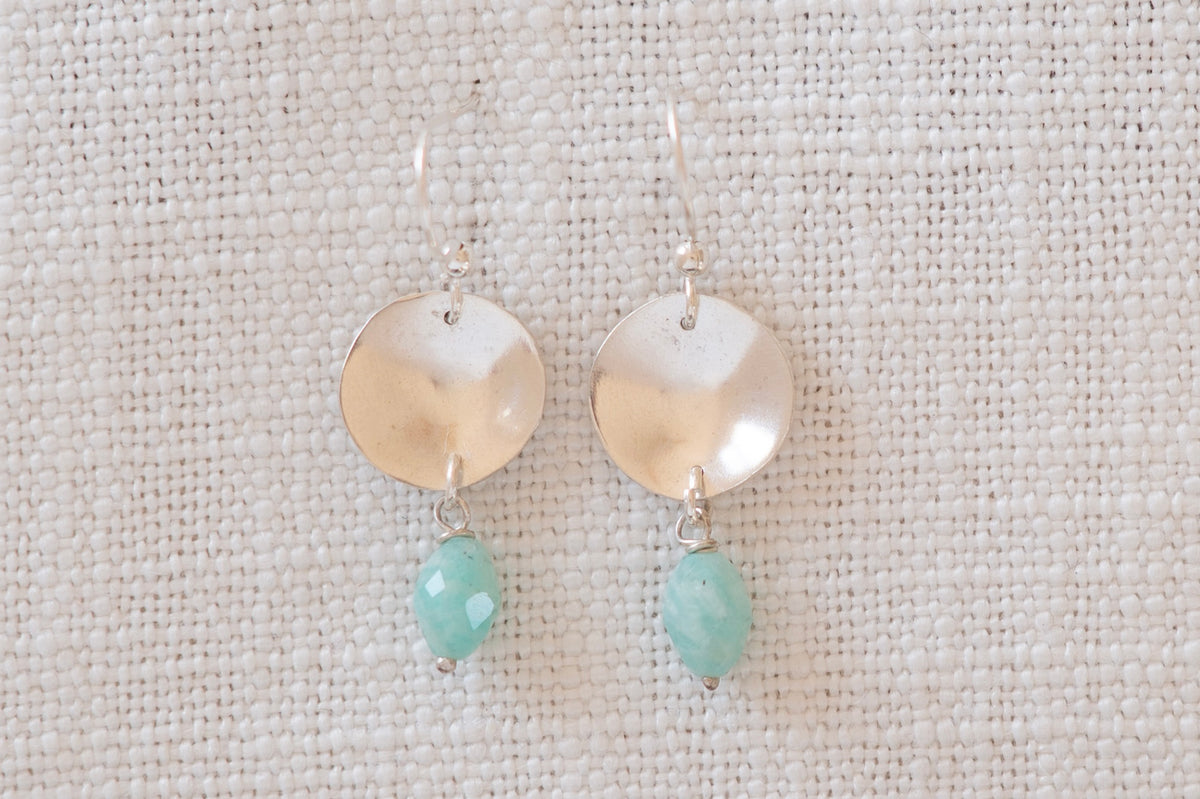 Stillwater Disc Earrings